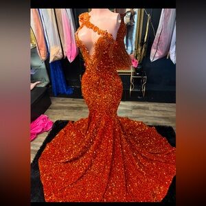 PROM DRESS FOR SALE, worn once only for pictures which lasted about 1 1/2 hours!